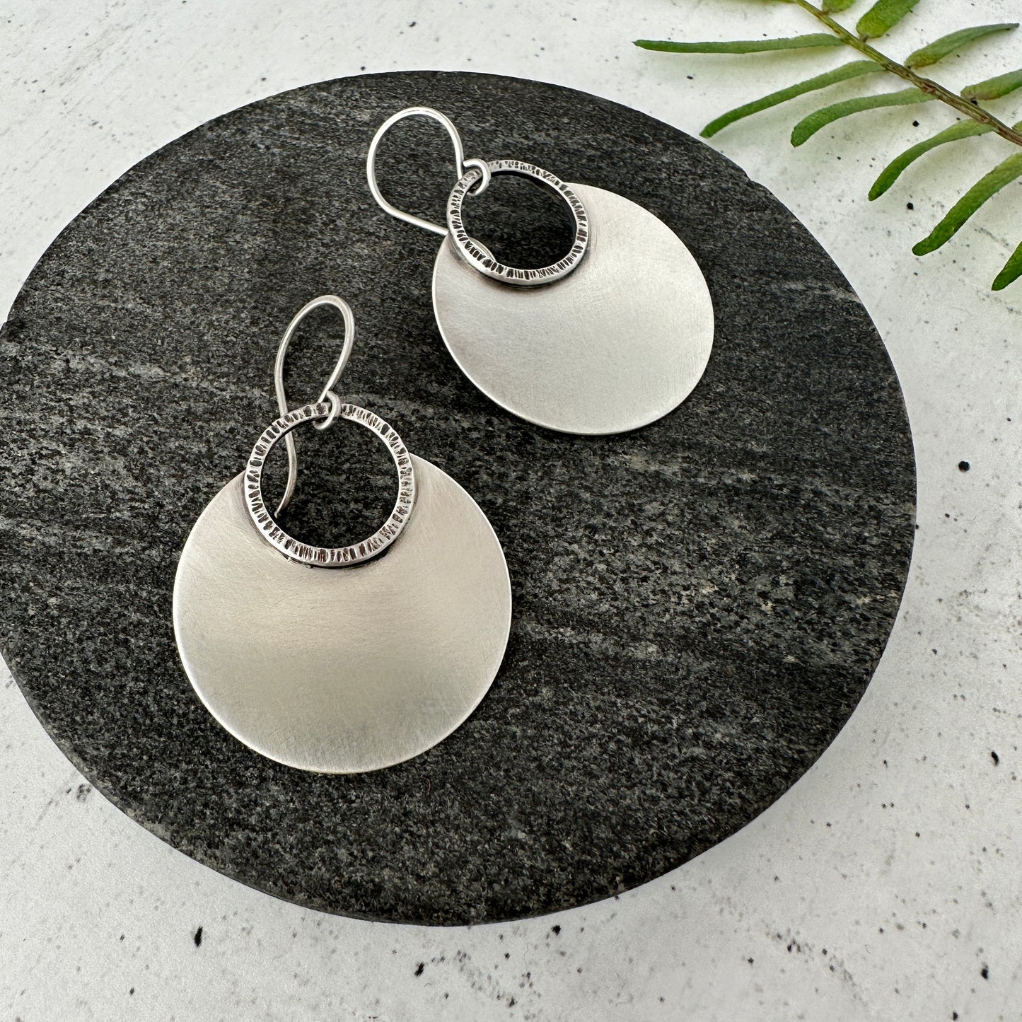 Sterling Silver Statement Earrings