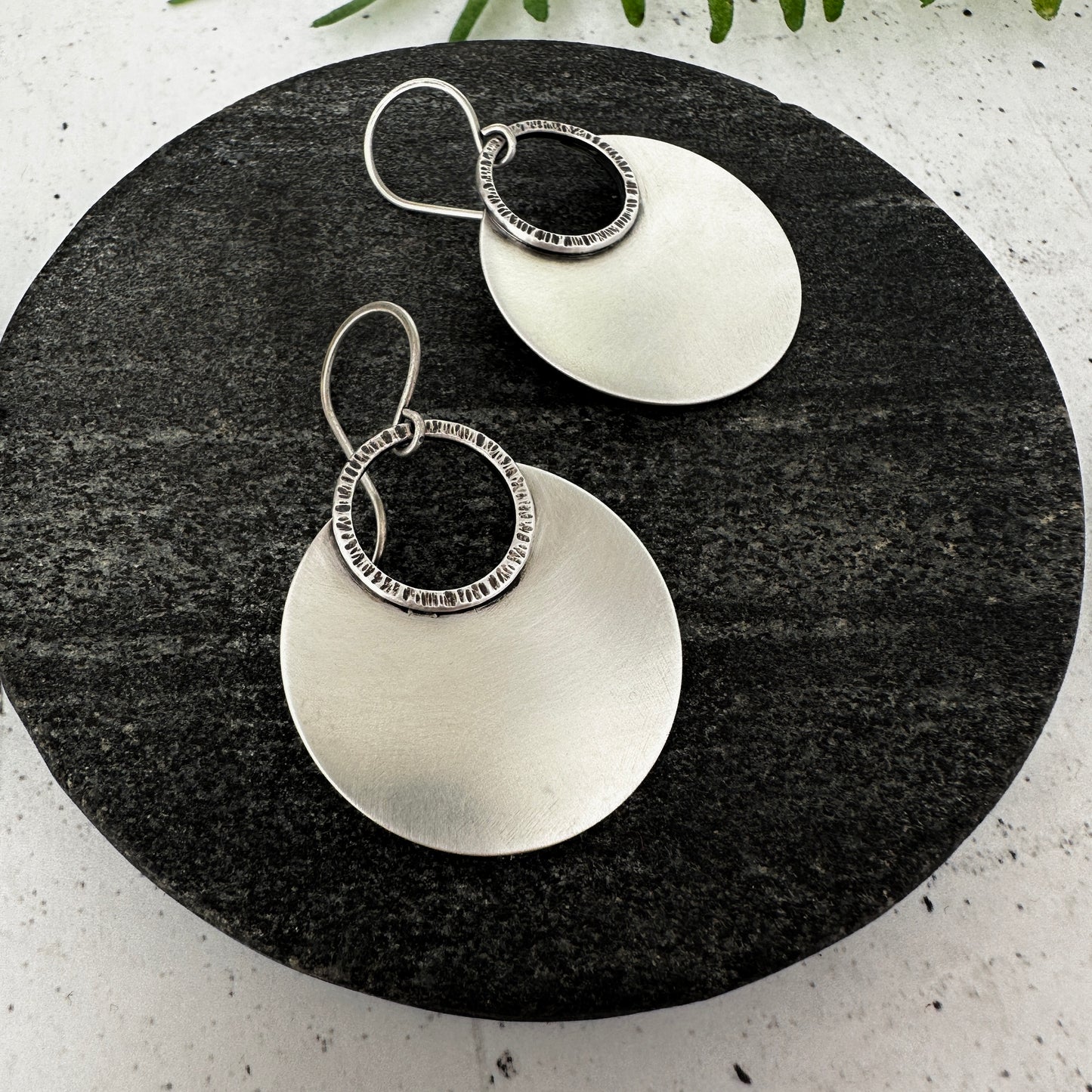 Sterling Silver Statement Earrings