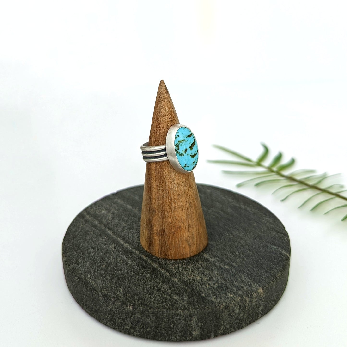 Kingman Turquoise Ring : Size 7.5