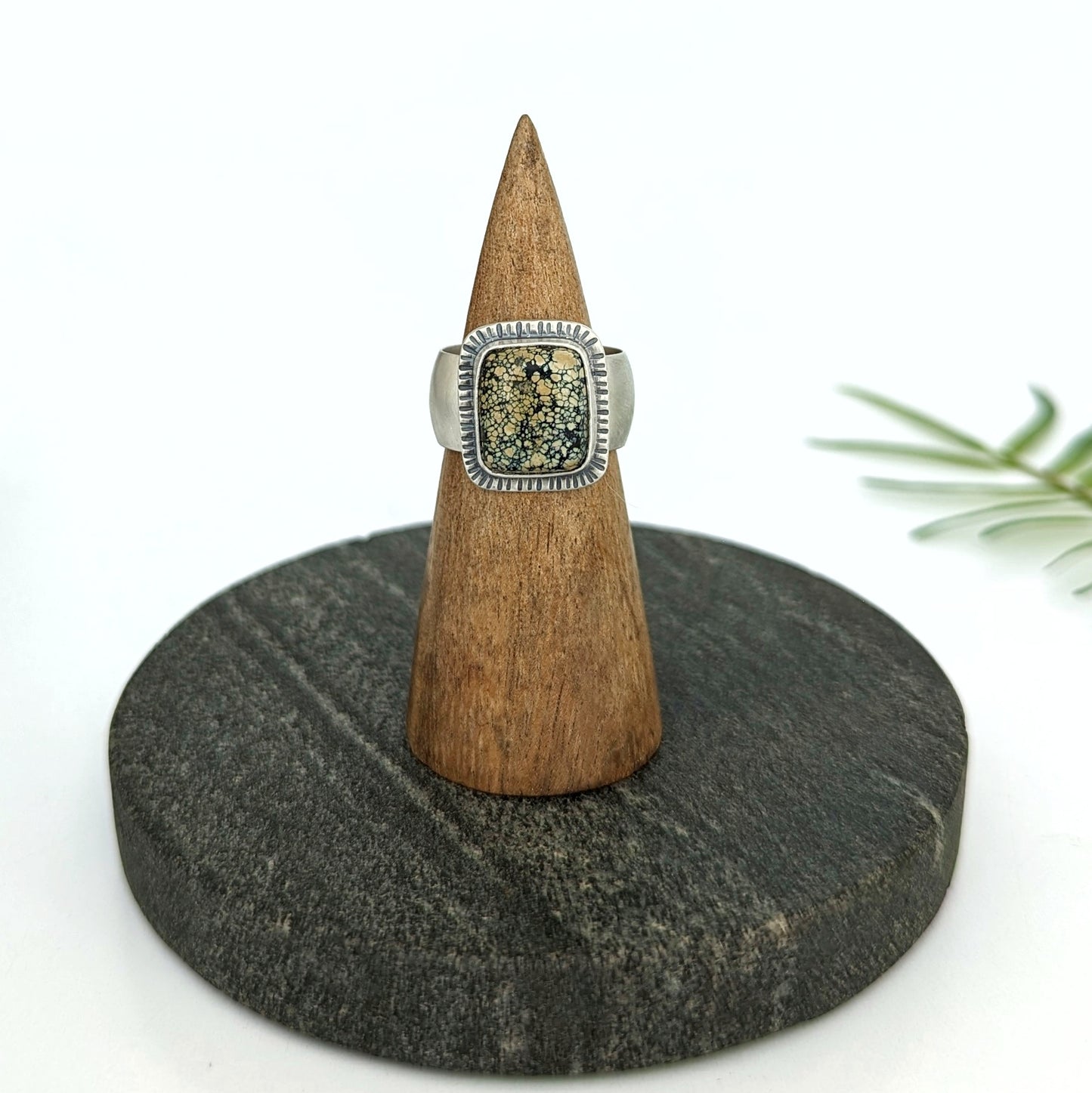 New Lander Variscite Ring : Size 9.25
