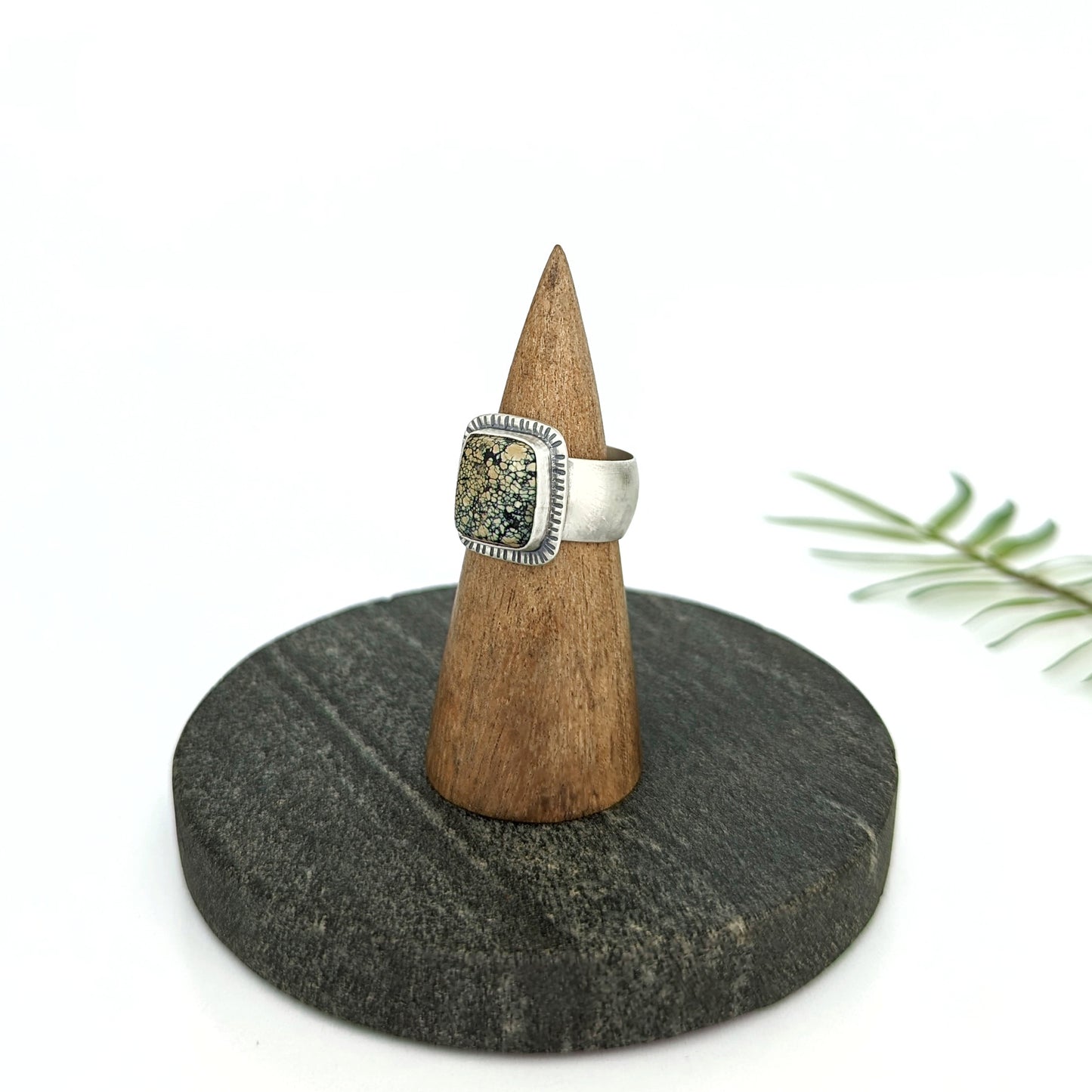 New Lander Variscite Ring : Size 9.25