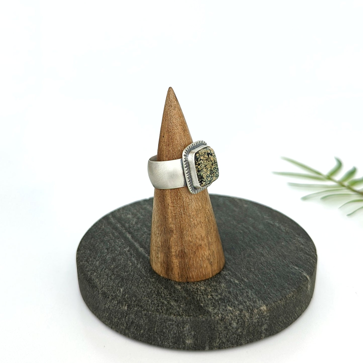 New Lander Variscite Ring : Size 9.25
