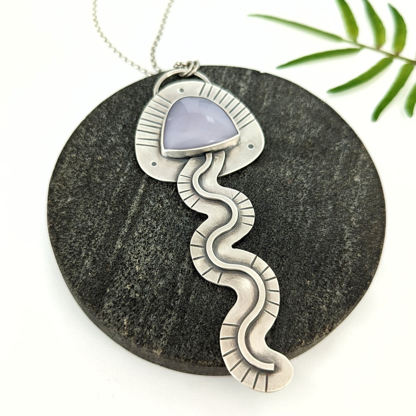 Yttrium Fluorite Statement Necklace