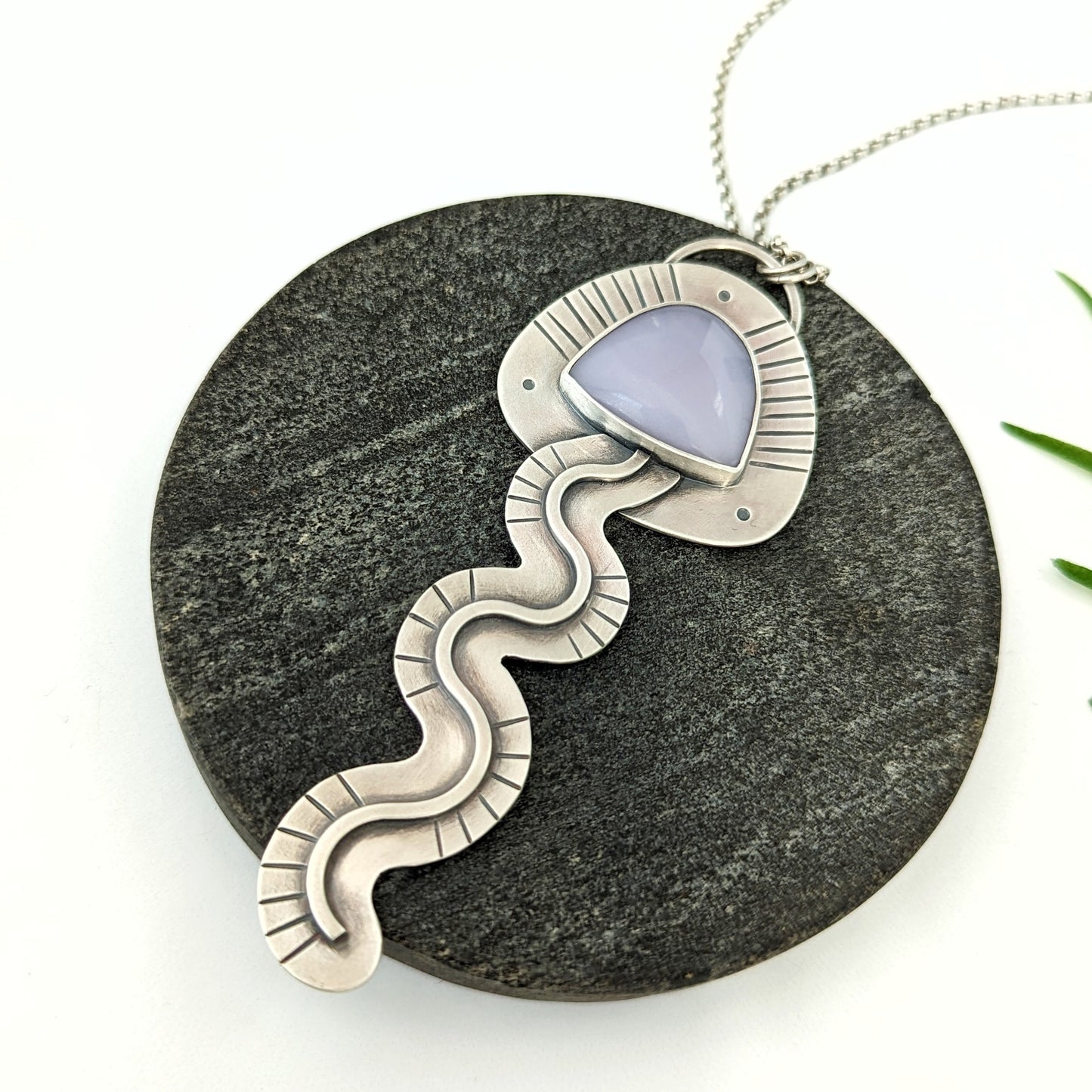 Yttrium Fluorite Statement Necklace