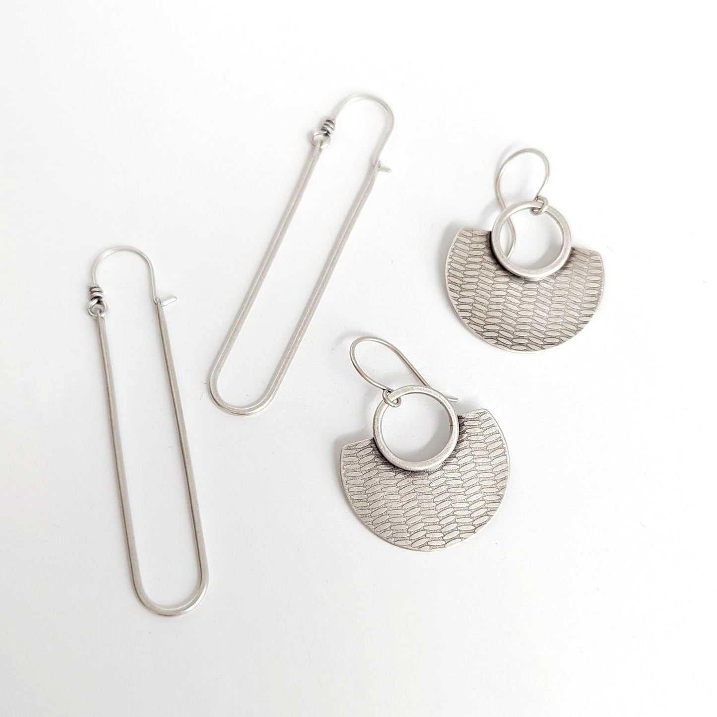 Sterling Silver Statement Hoops