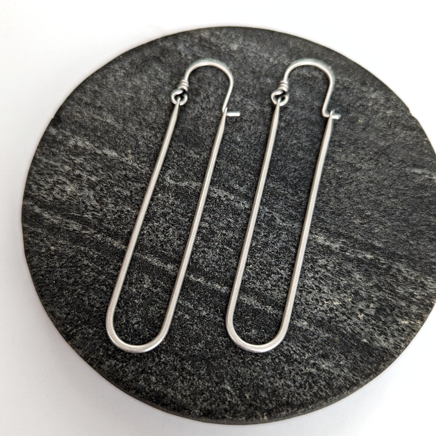 Sterling Silver Statement Hoops
