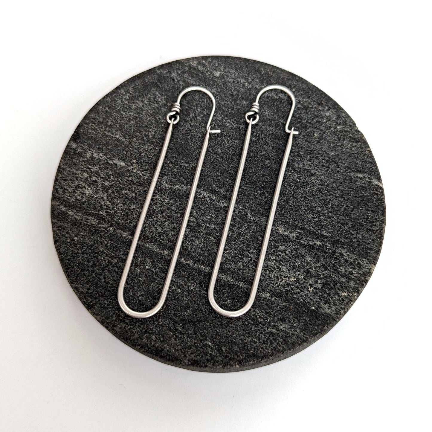 Sterling Silver Statement Hoops