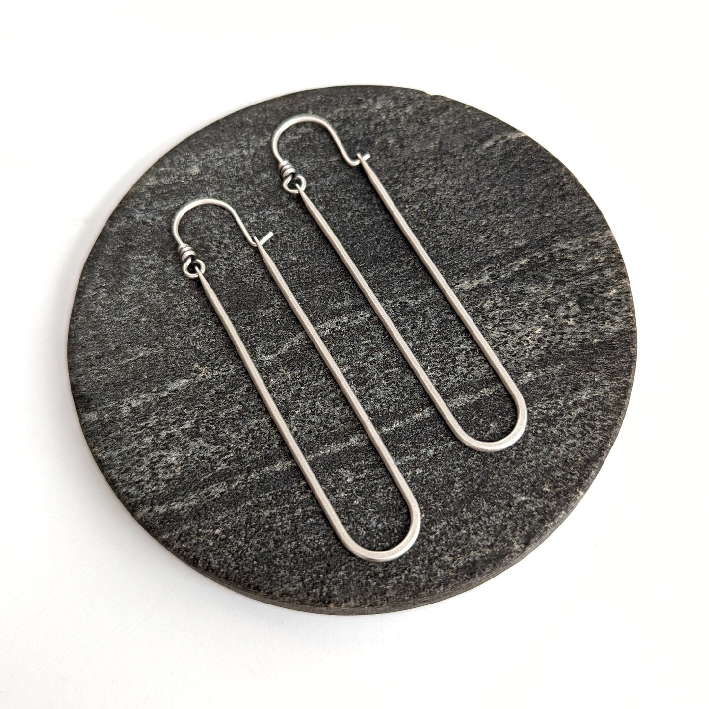 Sterling Silver Statement Hoops
