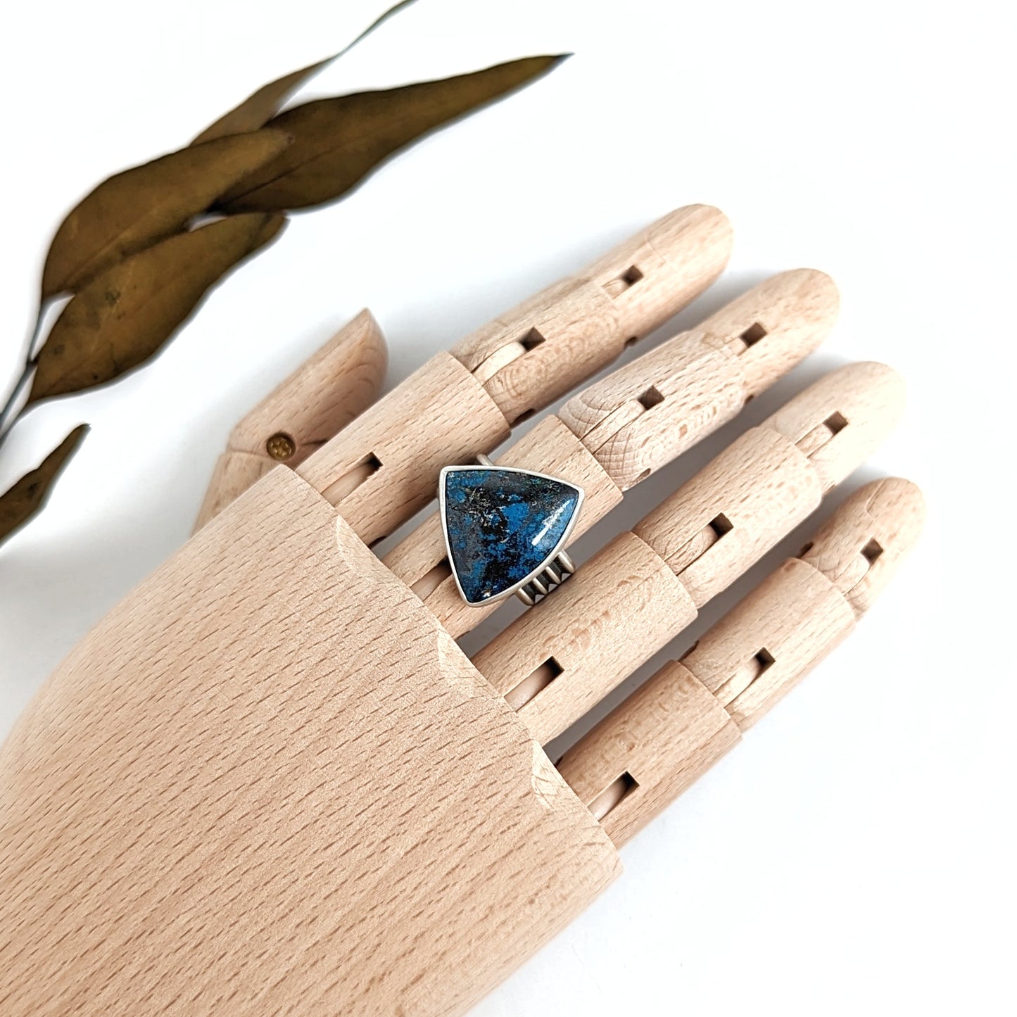Shattuckite Statement Ring : Size 9.25