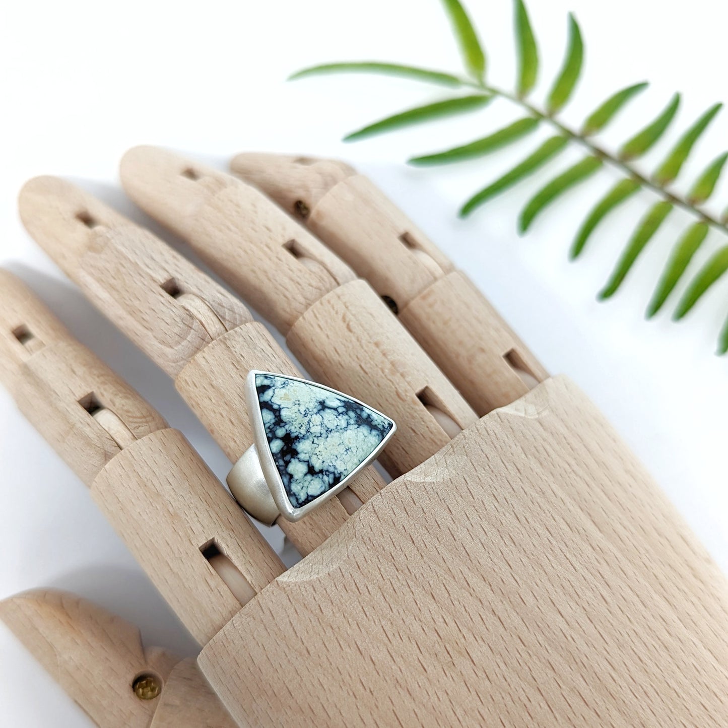 Blue Belle Variscite Ring : Size 9.5