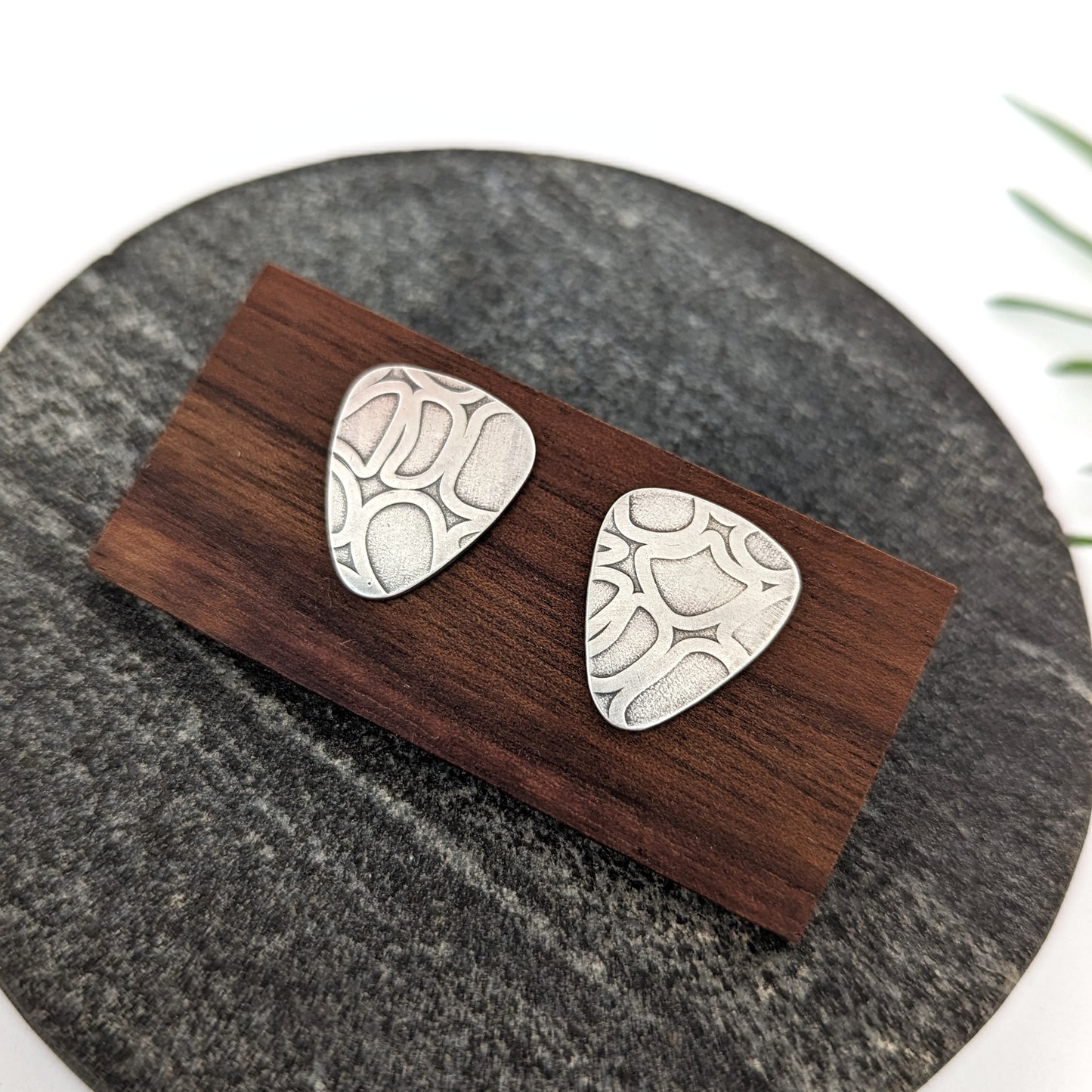 Textured Stud Earrings