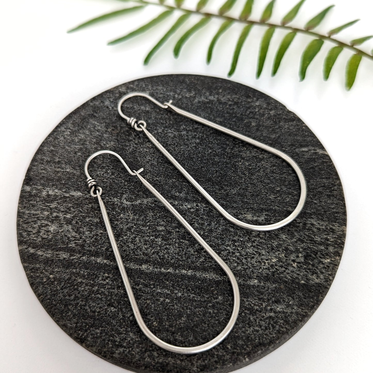 Sterling Silver Statement Hoops