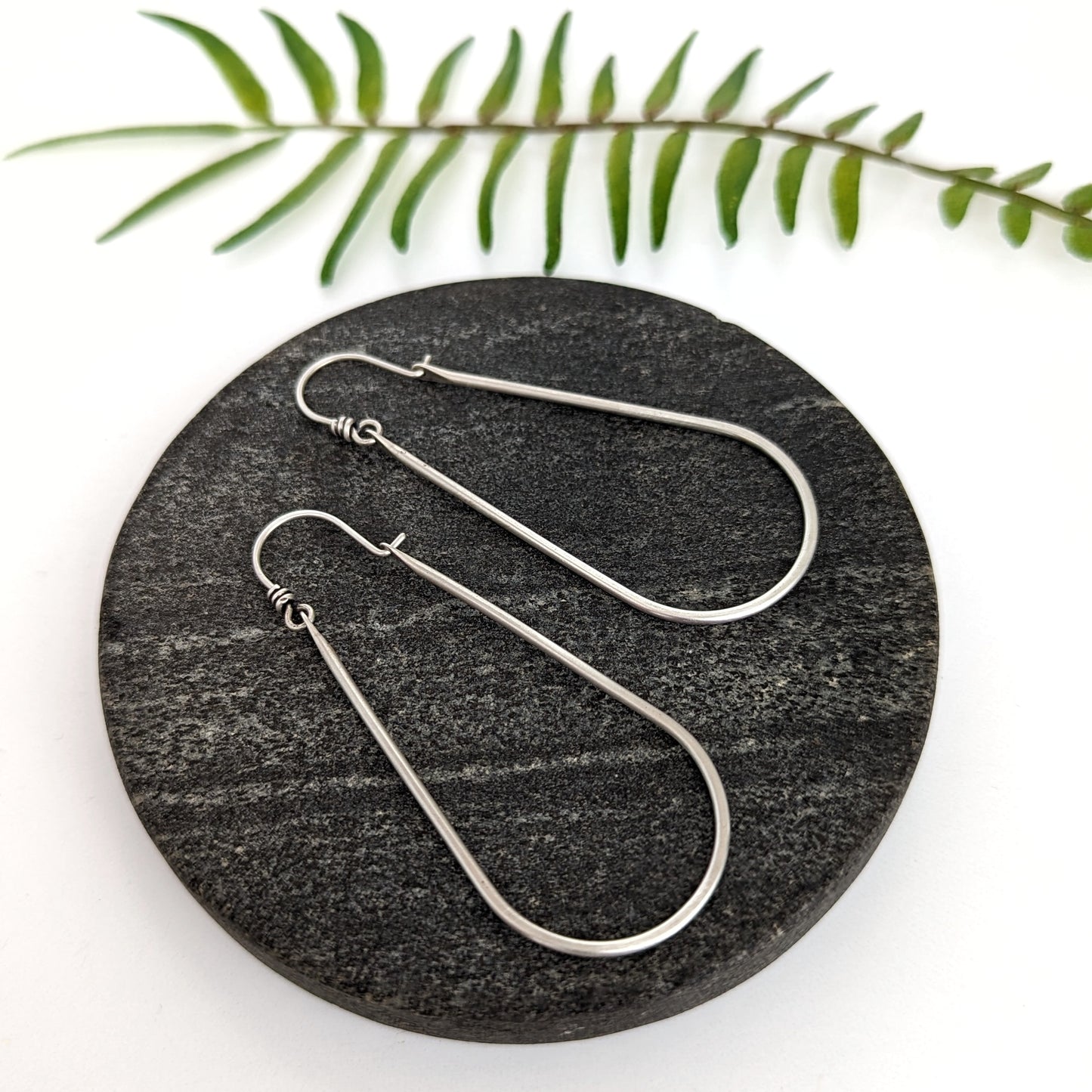 Sterling Silver Statement Hoops