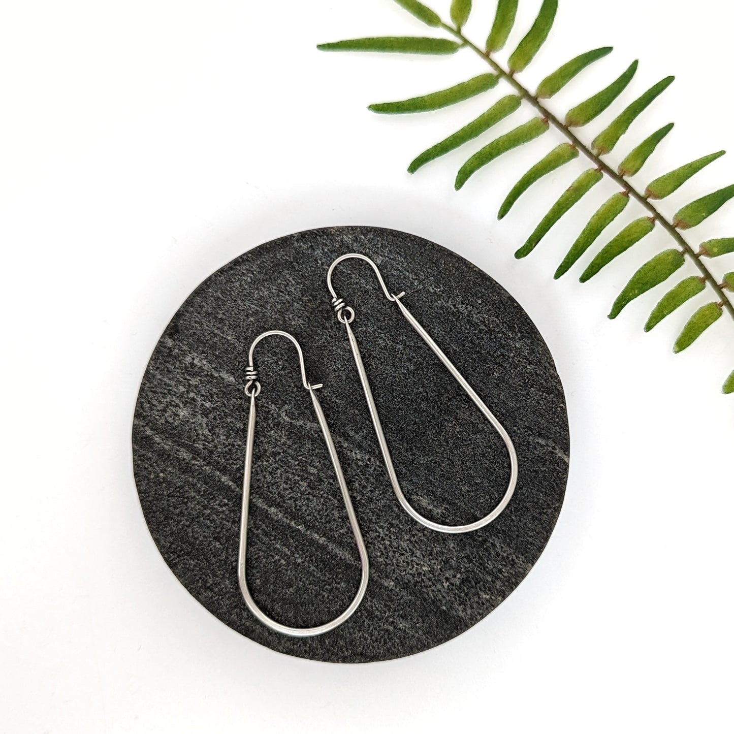 Sterling Silver Statement Hoops