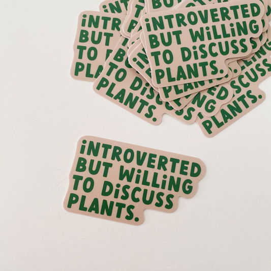 Sticker - Introverted