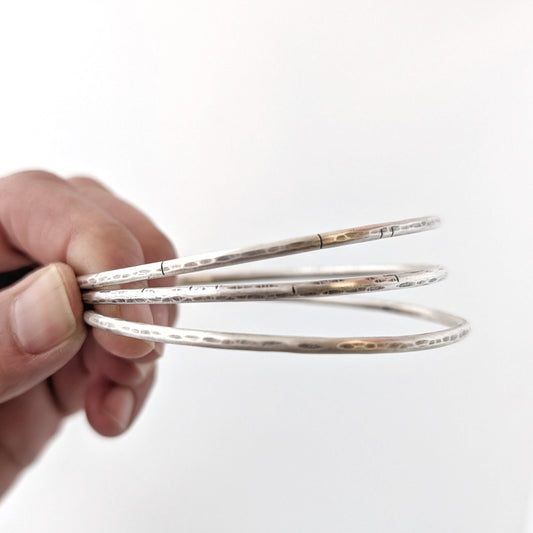 Make & Take Workshop : Hammered Bangle Bracelets : 3-3.5 hours