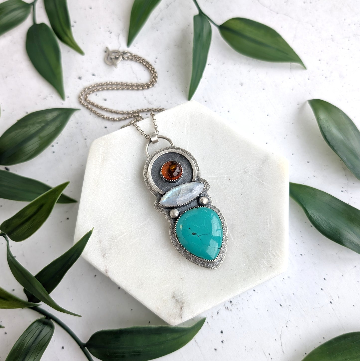 Stacked Trio Statement Necklace