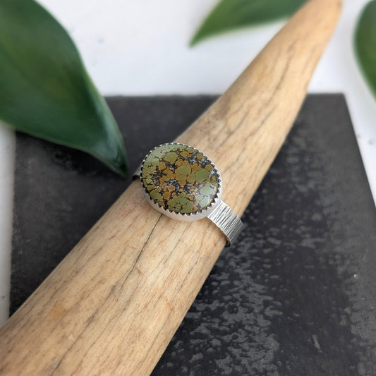 Damele Variscite + Sterling Silver : Size 11.25