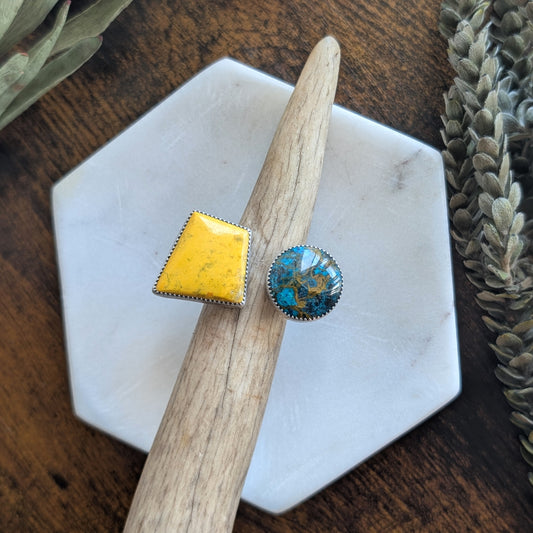 Bumble Bee Jasper + Shattuckite : Size 9.75