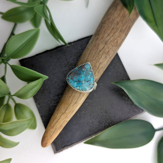 Shattuckite Ring : Size 8