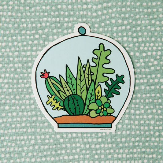 Sticker - Succulent Terrarium