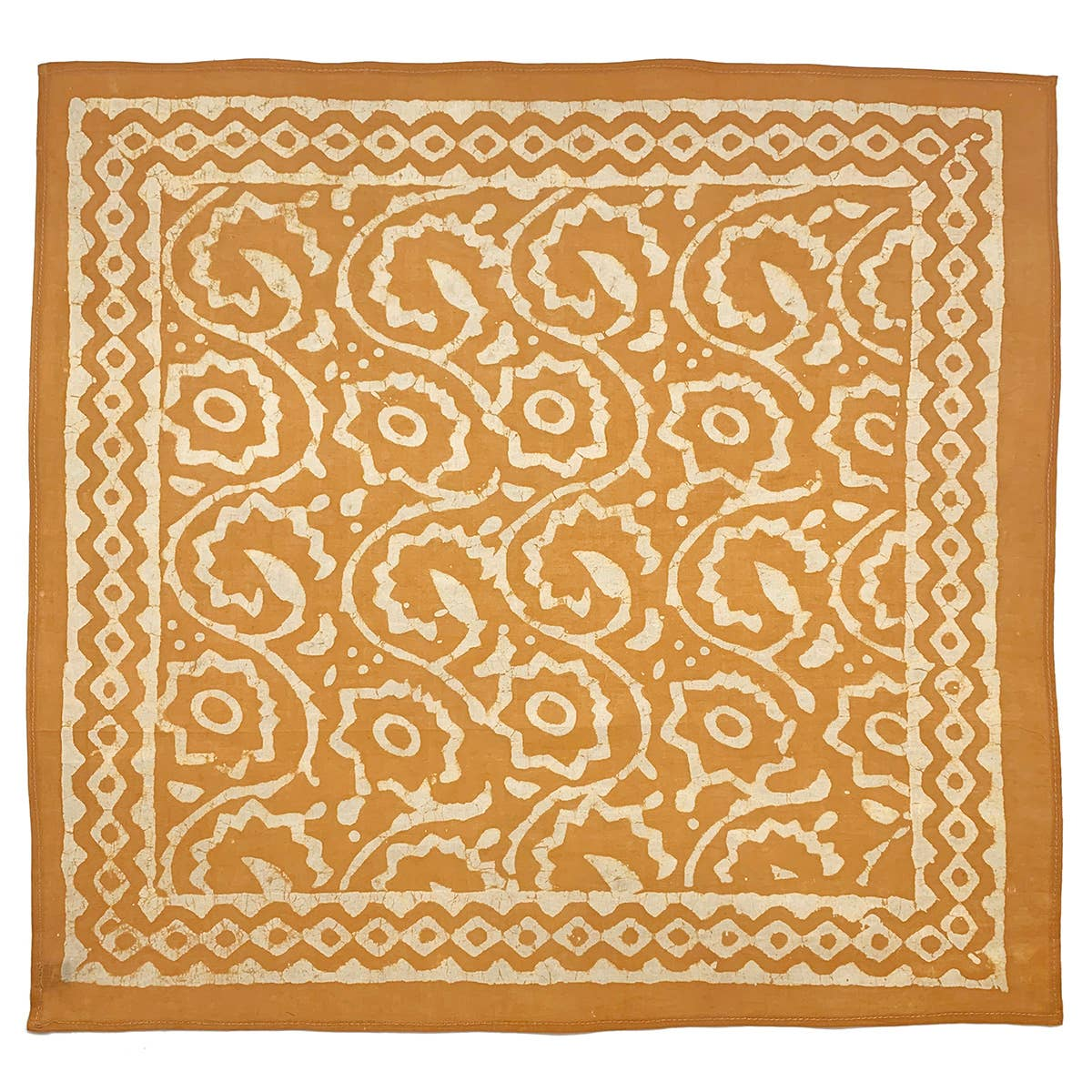 Bandana - Yellow Floral/Vines