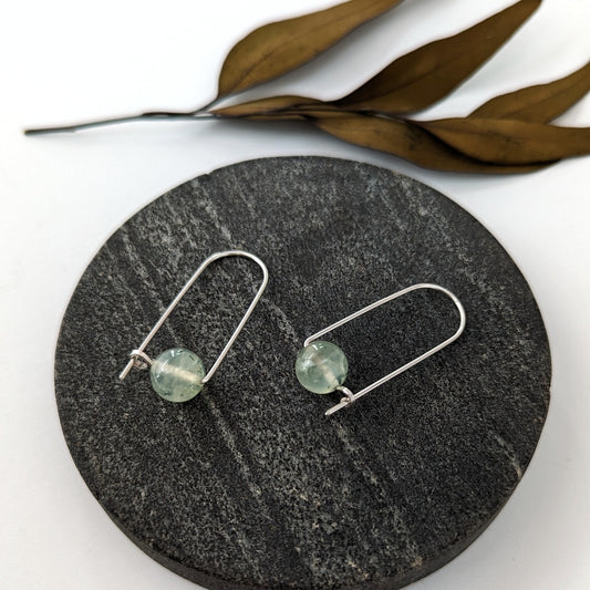 Arc Hoops : Prehnite : Made to Order