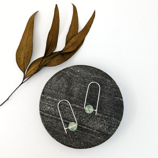 Arc Hoops : Prehnite : Made to Order