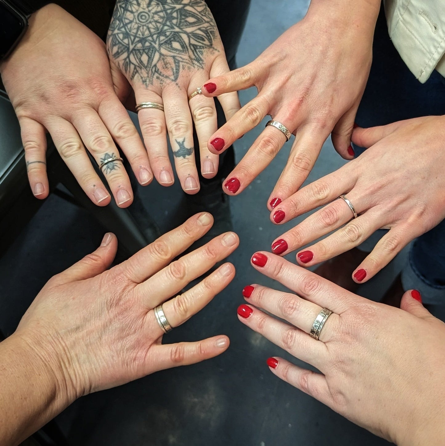 Make & Take Workshop : Hammered Stacker Rings : 2.5-3 hours