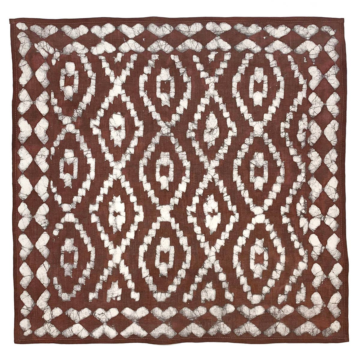 Bandana - Brown Batik Print