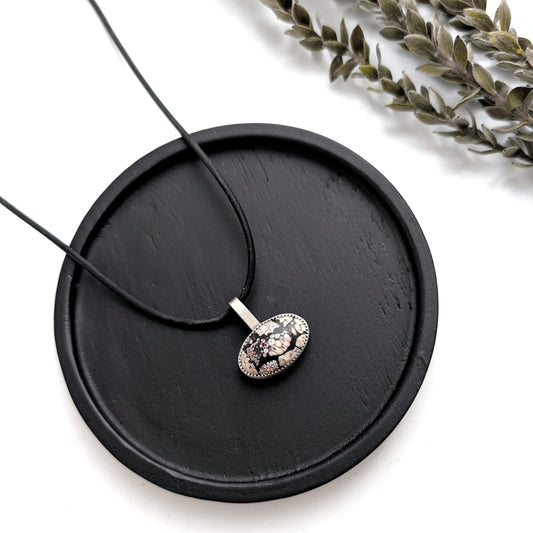 Wrasse Fossil Composite Pendant Necklace