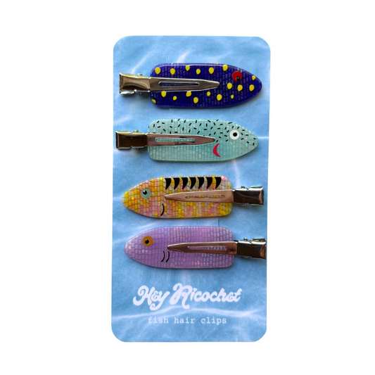 Tackle Box Hair Clip Set - Scale