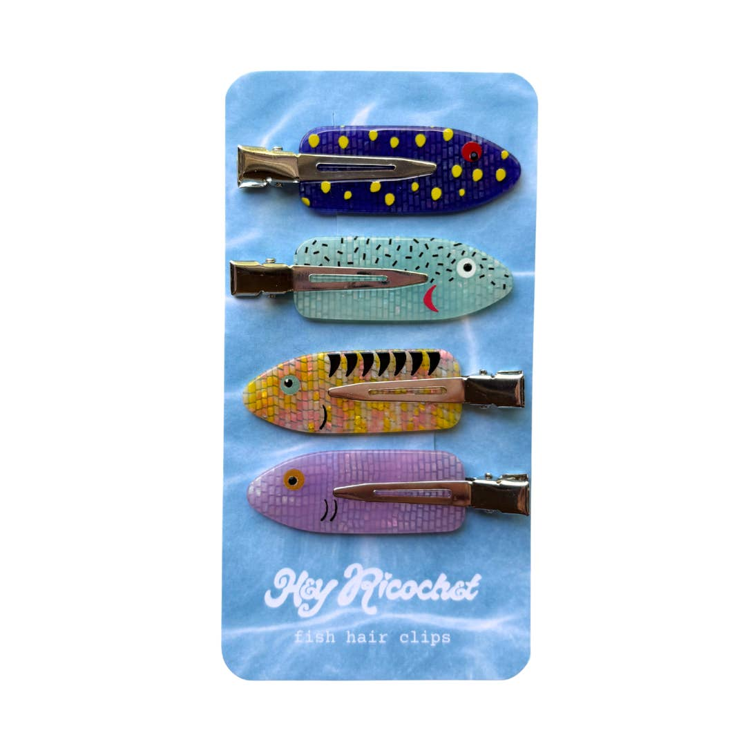 Tackle Box Hair Clip Set - Scale