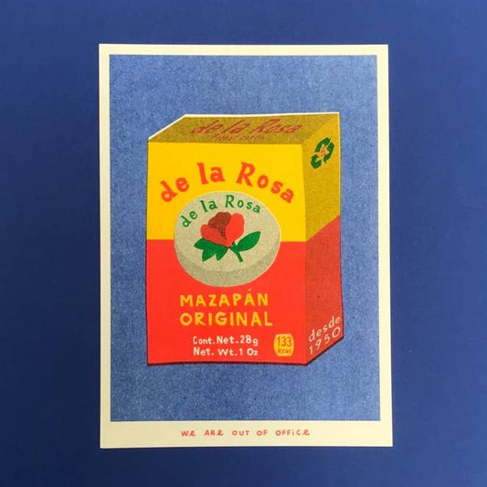 Risograph Print - Mazapán