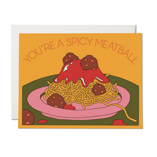 Greeting Card - Spicy Meatball