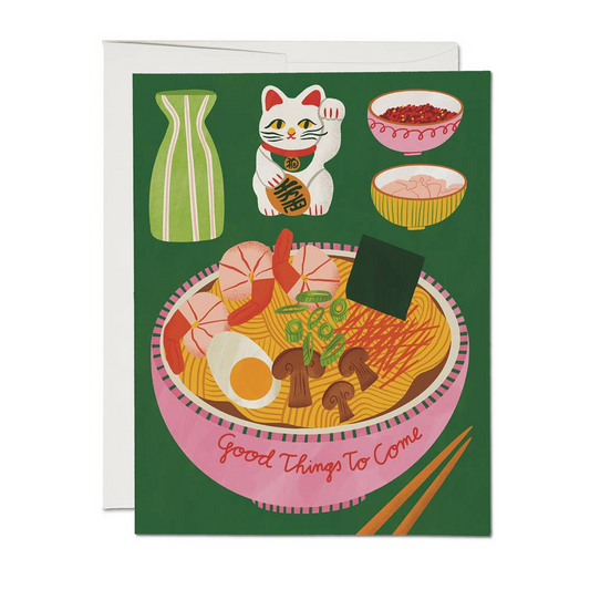 Greeting Card - Ramen Bowl