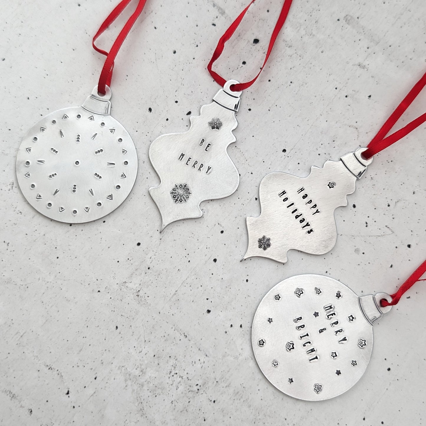 Stamped Ornament Workshop : 1 - 1.5 hours