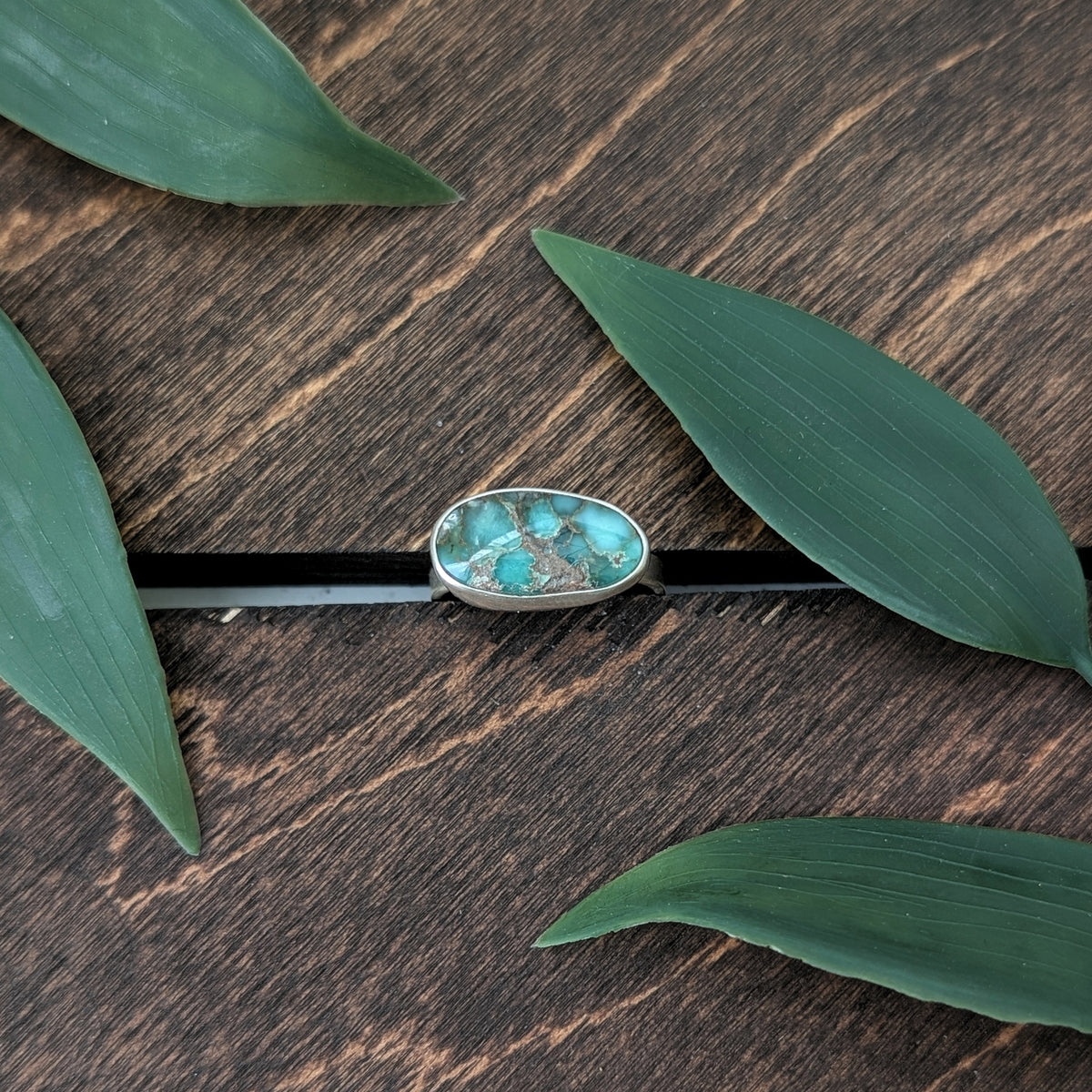 Damele Variscite + Sterling Silver : Size 8.25