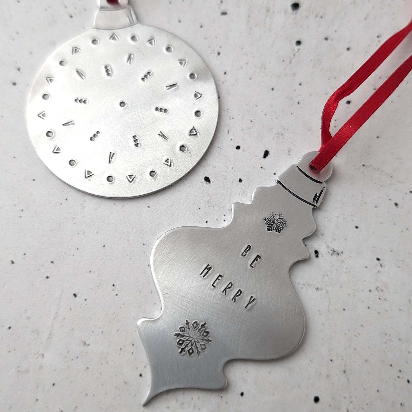 Stamped Ornament Workshop : 1 - 1.5 hours