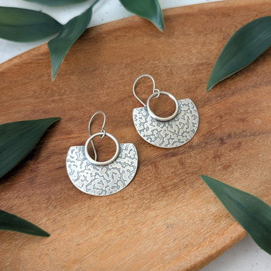 Textured Small Statement Earrings