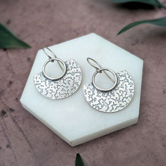 Textured Small Statement Earrings