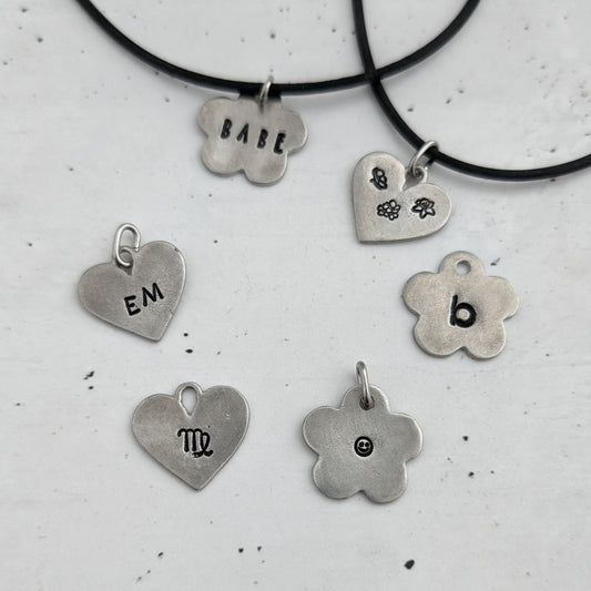 Make & Take Workshop : Stamped Charm Necklace : 1-1.5 hours