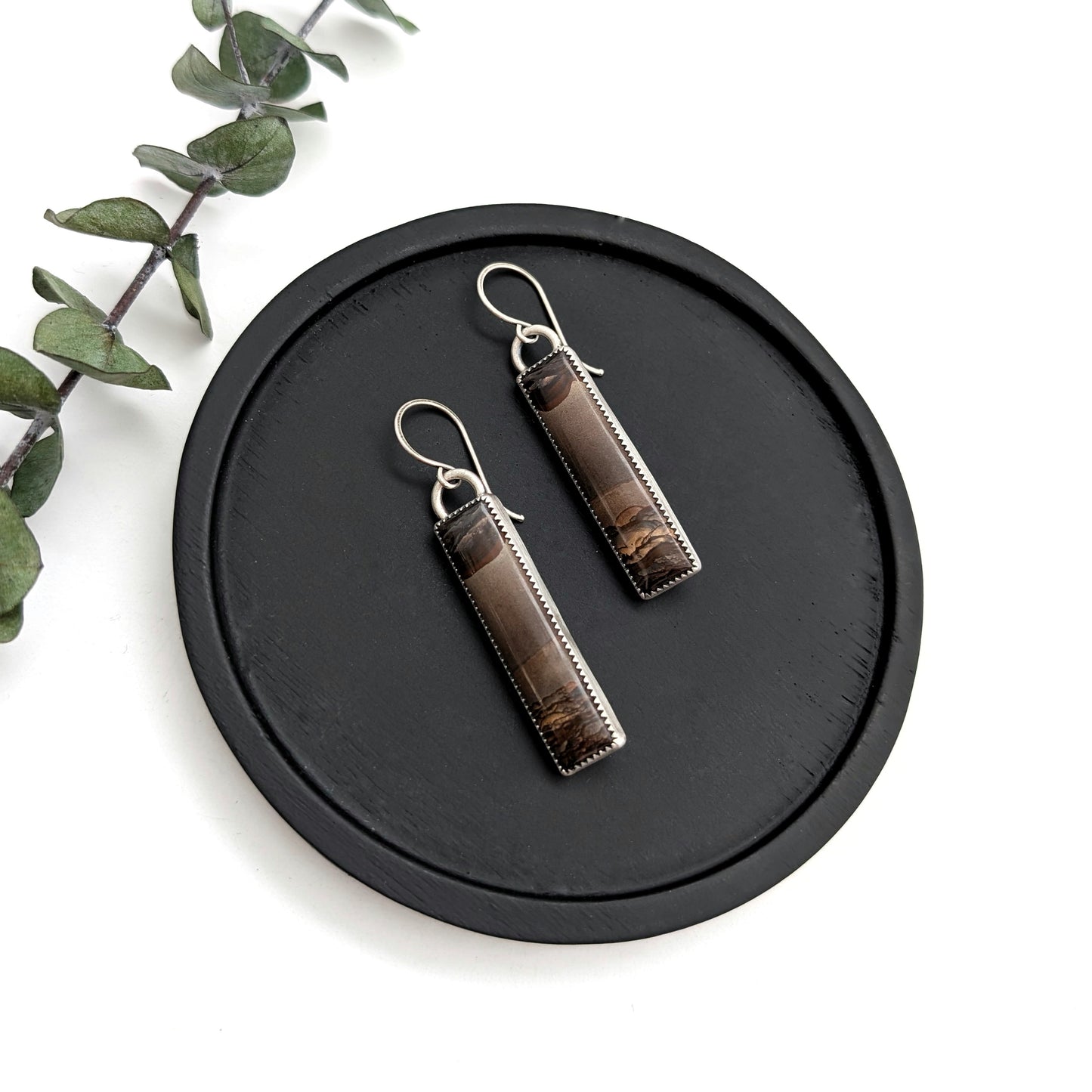 Biggs Jasper Dangle Earrings