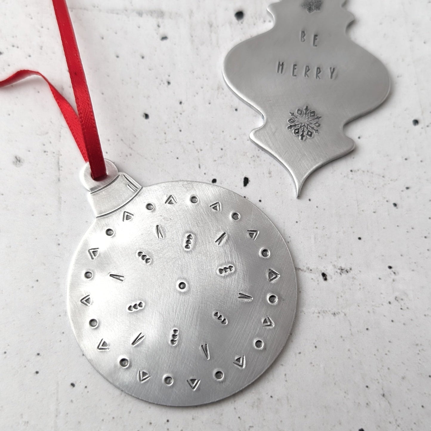 Stamped Ornament Workshop : 1 - 1.5 hours