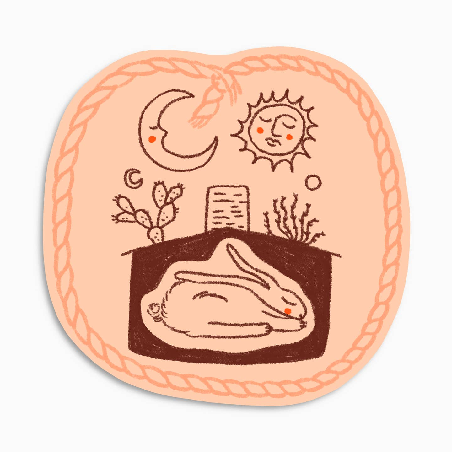 Sticker - Sleepy Bun